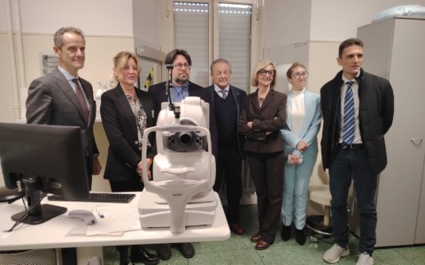 Donato un Tomografo a coerenza ottica “angio OCT” all’Ambulatorio di Oculistica di Arona