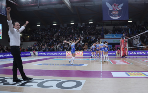 Igor Volley Novara in campo senza sosta