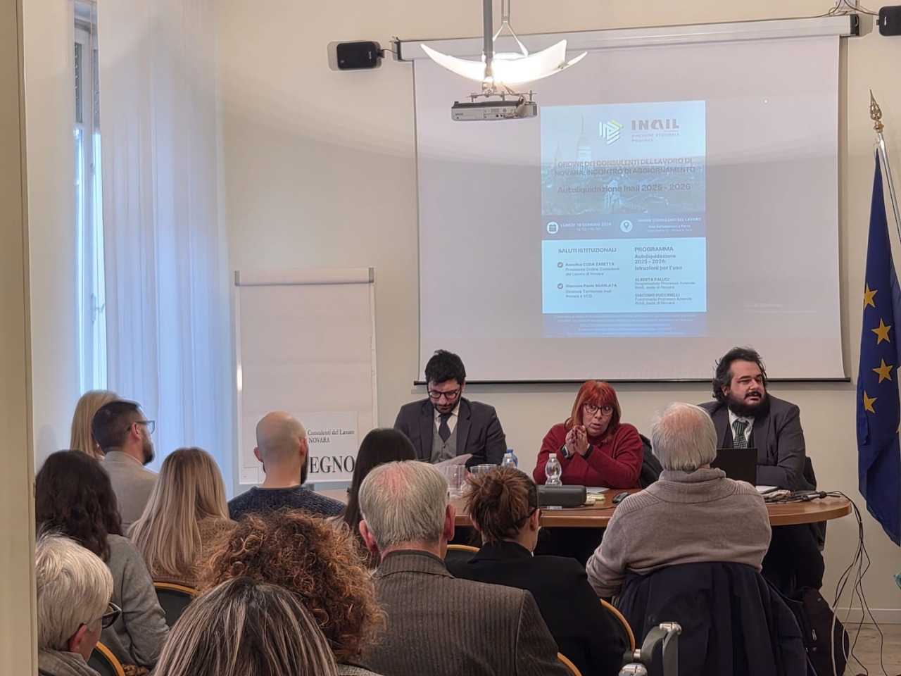 Consulenti del Lavoro e Inail rinnovano la collaborazione al servizio delle imprese del Novarese