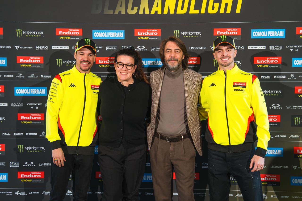 Comoli Ferrari per il quarto anno sponsor del VR46 Racing Team