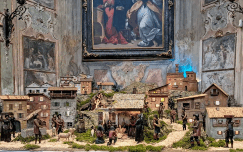 Presepe storico a Borgomanero in Collegiata: c’è ancora tempo per vederlo
