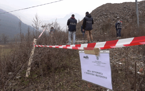 Sequestrata da Polizia e Arpa Piemonte discarica abusiva di 73.000 metri cubi