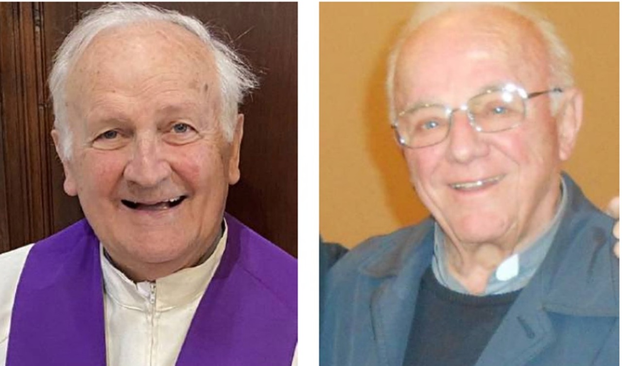 L’addio della Diocesi di Novara a don Giuseppe Teglia e don Franco Mortigliengo