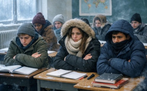 Istituto Fermi di Arona, i ragazzi: “In alcune classi ci sono 8 gradi”