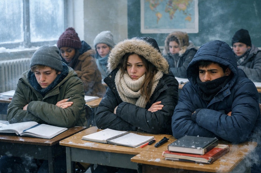 Istituto Fermi di Arona, i ragazzi: “In alcune classi ci sono 8 gradi”