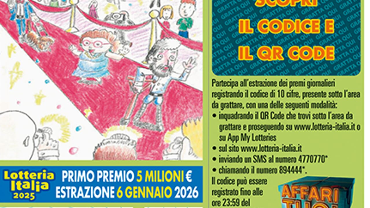 Lotteria Italia: l’elenco completo dei biglietti vincenti, due sono stati venduti nel novarese