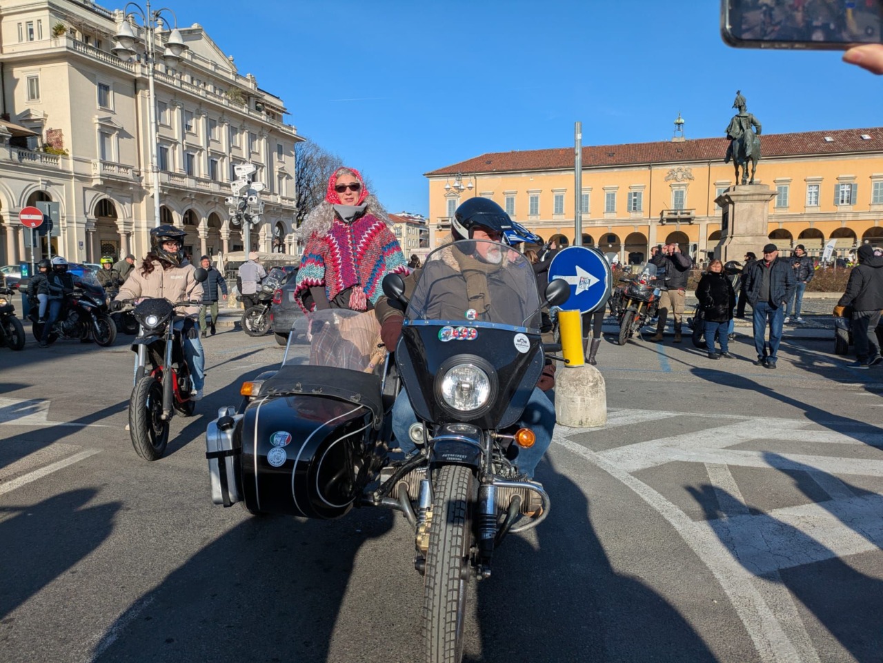 Novara, grande partecipazione per la 13ª Moto Befana Benefica