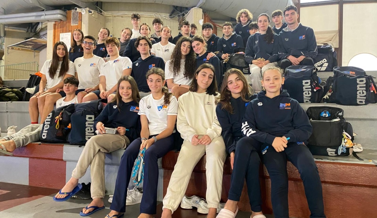 Libertas Nuoto Novara terza al 19° Trofeo Gs “Aragno” di Genova