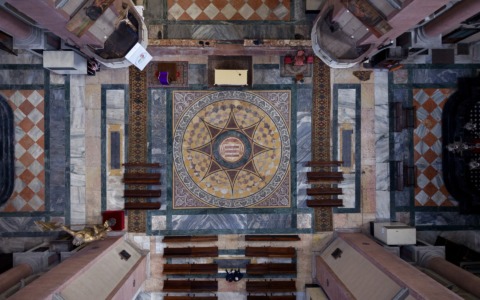 Concluso il restauro della pavimentazione sotto la Cupola di San Gaudenzio