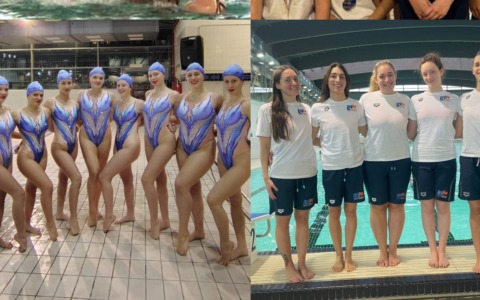 La Libertas Nuoto Novara brilla ai regionali di sincro