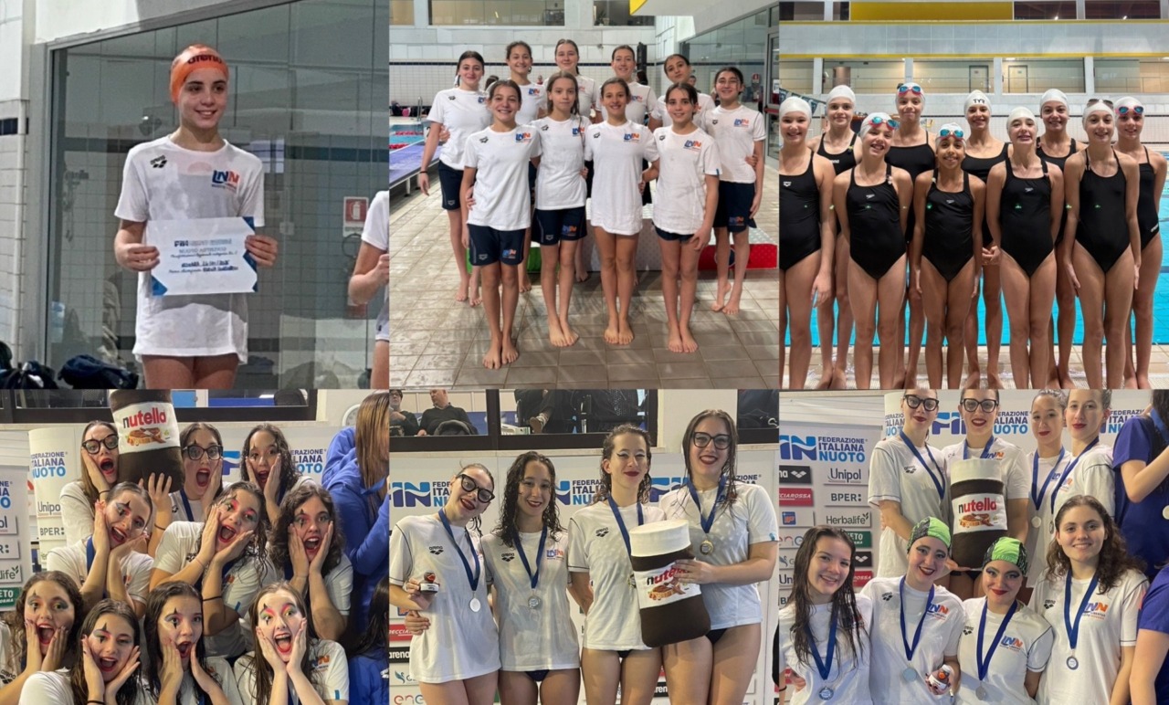 Da Torino a Verona: le sincronette della Libertas Nuoto Novara brillano sempre