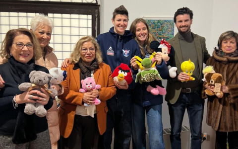 Igor Volley, consegnati i peluche raccolti con la Teddy bear toss