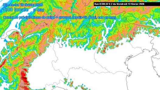 Nuova perturbazione tra venerdì sera e sabato: piogge in pianura e copiose nevicate in montagna