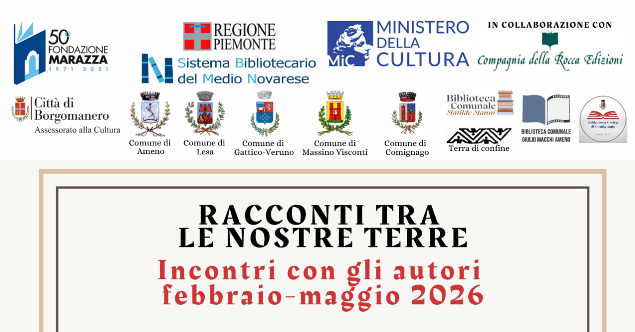 Ciclo di incontri “Racconti tra le nostre terre”