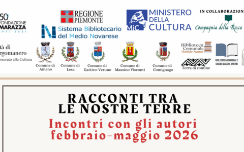 Ciclo di incontri “Racconti tra le nostre terre”