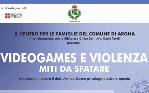 “Videogames e violenza: miti da sfatare”, incontro stasera al Palagreen ad Arona