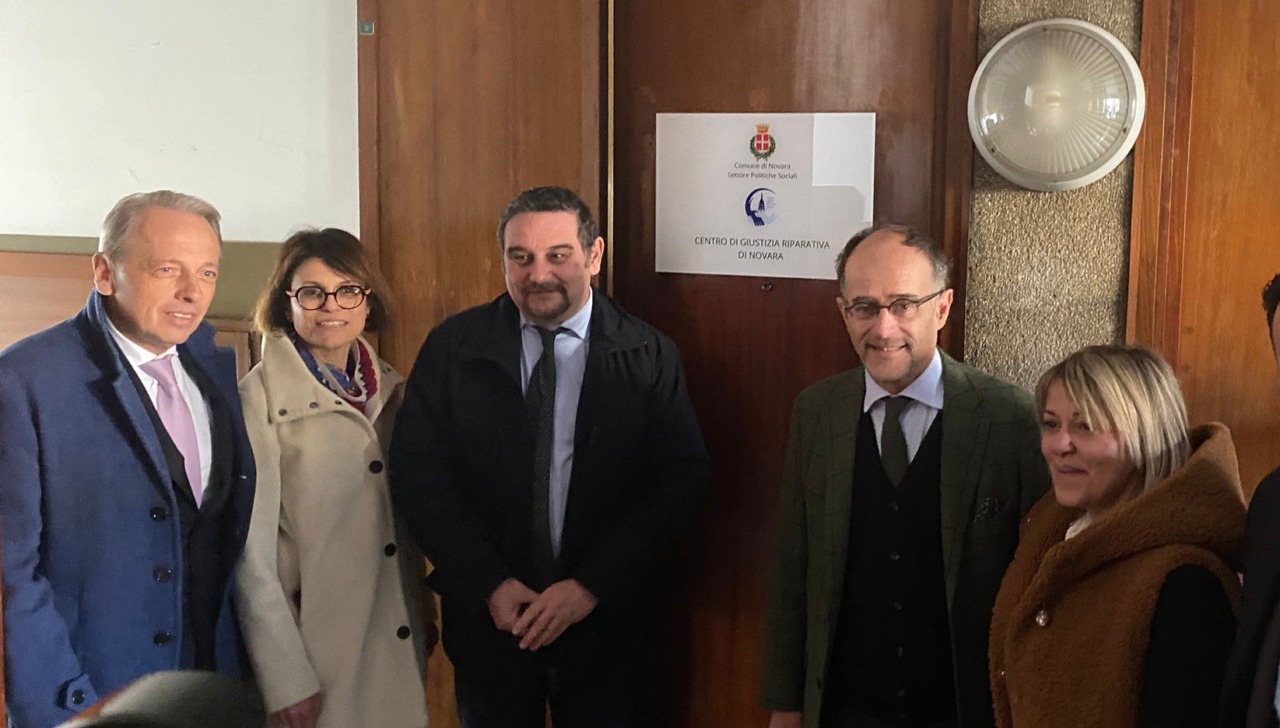 Novara inaugura il Centro di giustizia riparativa