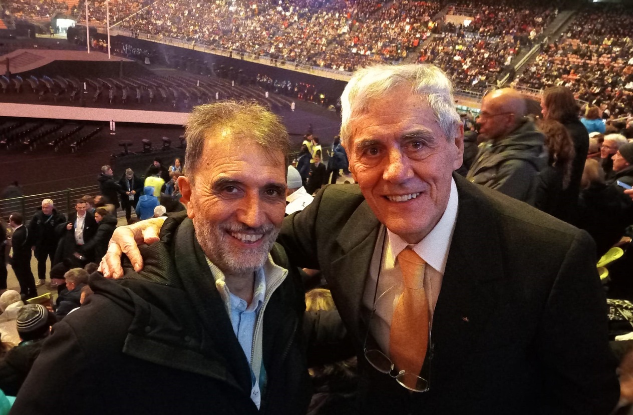 Il campione novarese Mario Armano a San Siro per Milano Cortina 2026: «Un’emozione indescrivibile»