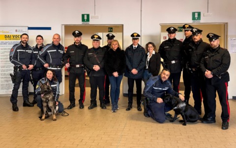 Controlli antidroga nelle scuole di Borgomanero