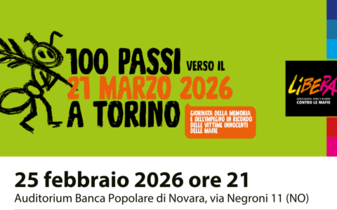 Don Luigi Ciotti a Novara: doppio appuntamento all’auditorium BPN nel segno di Cristina Mazzotti