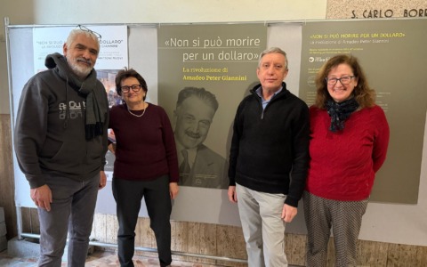 Oltre 600 studenti in visita: si chiude con un grande successo la mostra dedicata a Amadeo Peter Giannini ad Arona