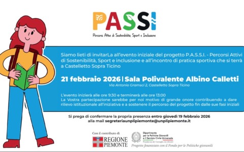 Evento di avvio del Progetto “P.A.S.S.I. – Percorsi Attivi di Sostenibilità, Sport e Inclusione”
