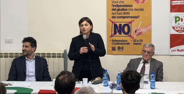 Referendum sulla giustizia, sala piena a Trecate per l’incontro con Serracchiani