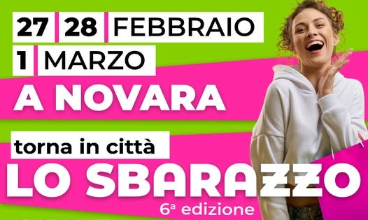 Torna lo Sbarazzo in centro a Novara