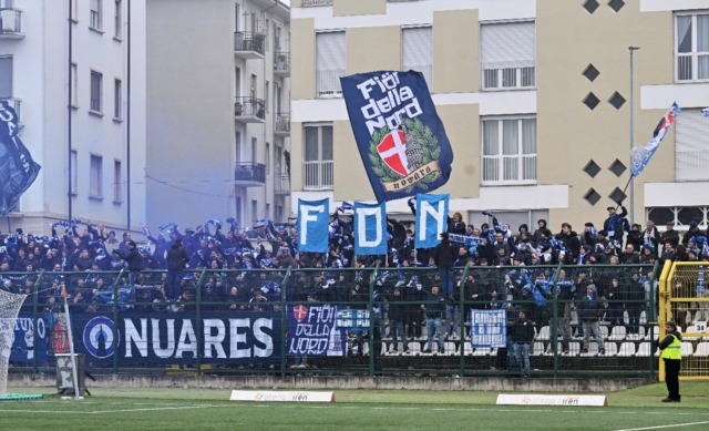 Dopo il derby Pro Vercelli–Novara stop alle trasferte per i tifosi azzurri