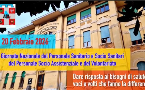 20 febbraio 2026: Giornata Nazionale del Personale Sanitario, il video dell’Asl No