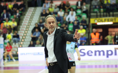 La Igor Volley Novara divorzia da Lorenzo Bernardi