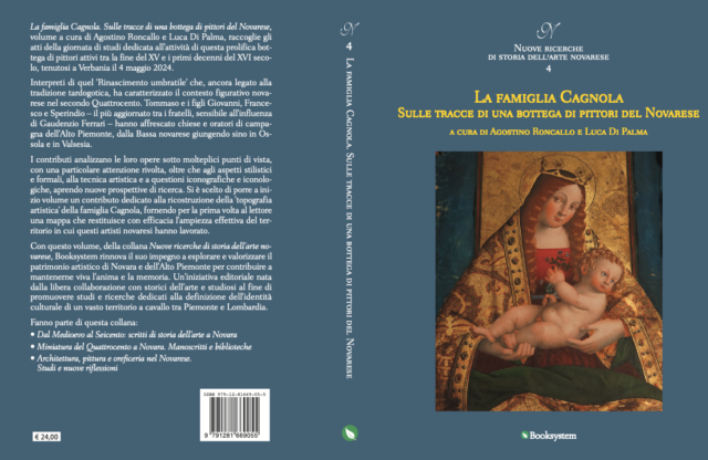 “La famiglia Cagnola”, sulle tracce di una bottega di Pittori del Novarese: la presentazione a Paruzzaro