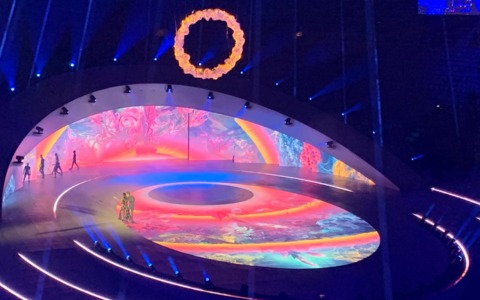 Le scenografie novaresi di Ar_Lu che hanno lasciato il segno alle Olimpiadi Milano-Cortina 2026