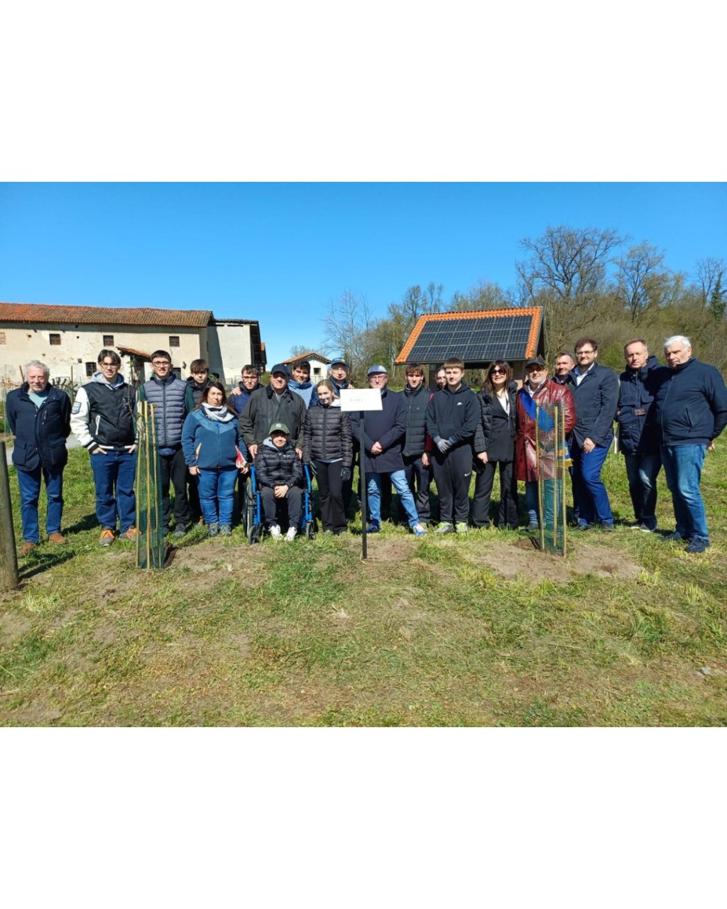 Bellinzago Novarese, piantati 25 ciliegi selvatici al Mulino Vecchio