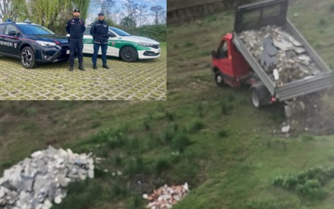Scarico illecito di macerie a Sant’Agabio: denunciato l’autista di una ditta edile