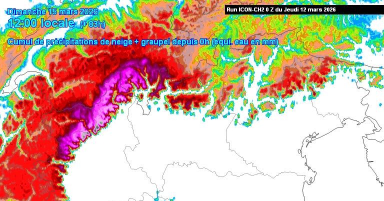 Precipitazioni diffuse e intense nel weekend sul Piemonte: neve in montagna