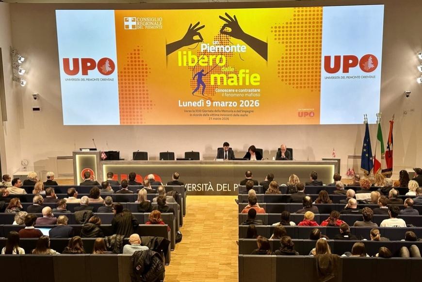 “Un Piemonte libero dalle mafie” a Novara