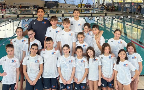 Gli Esordienti della Libertas Novara concludono con il botto i gran prix regionali di nuoto