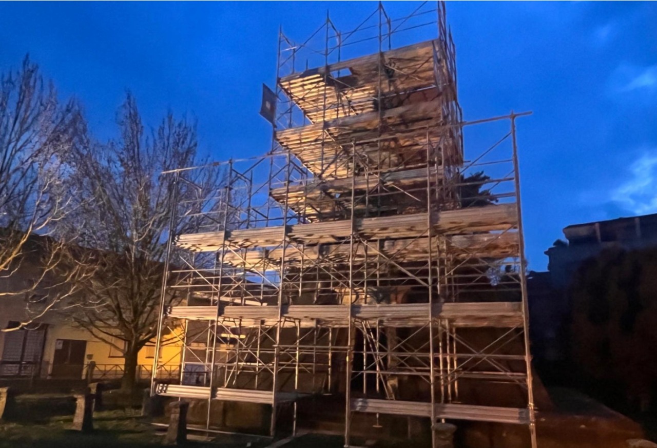 Restauro all’Ossario della Bicocca: lavori in corso per il monumento simbolo di Novara