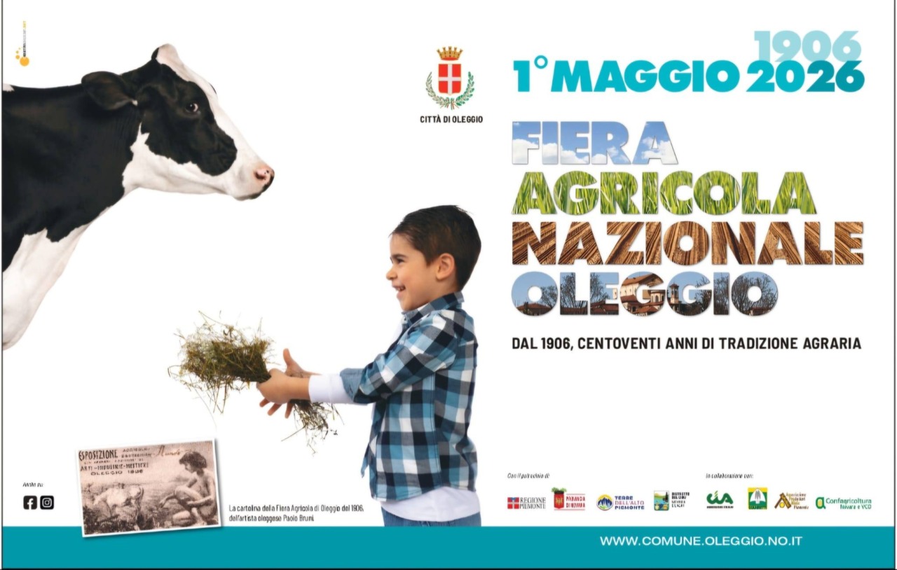 Conto alla rovescia per la Fiera Agricola di Oleggio, promossa ufficialmente manifestazione “nazionale”