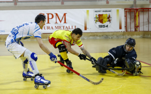 Gara 1 playoff, TR Azzurra Novara lotta ma cede 4-2 a Bassano