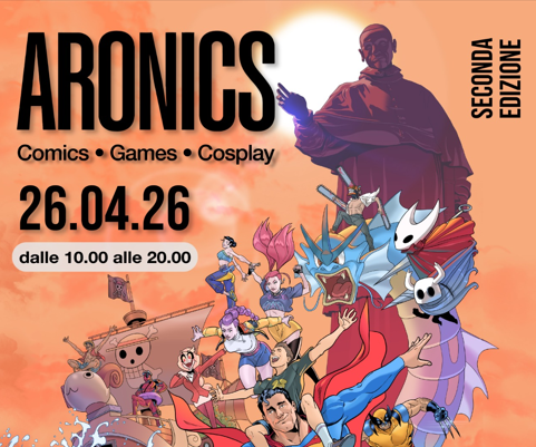 Oggi Arona si anima con il festival Aronics