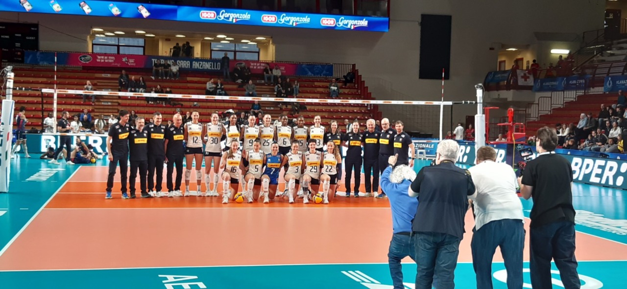 L’Italia fa felice di nuovo Novara. Battuta la Francia 3 a 0