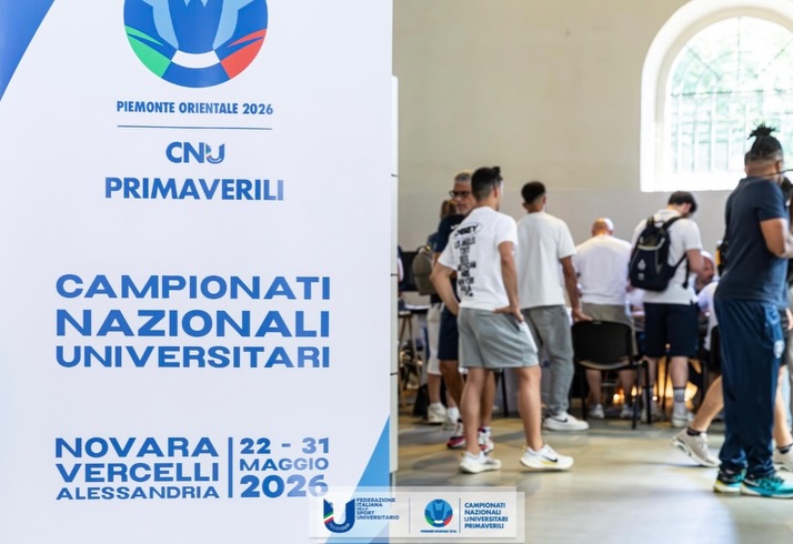 Campionati Nazionali Universitari 2026: Novara, Vercelli e Alessandria accolgono oltre 3mila studenti-atleti