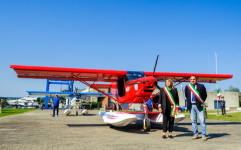 Il Giro d’Italia in idrovolante parte dal Ticino: Castelletto riscopre la sua storia aeronautica