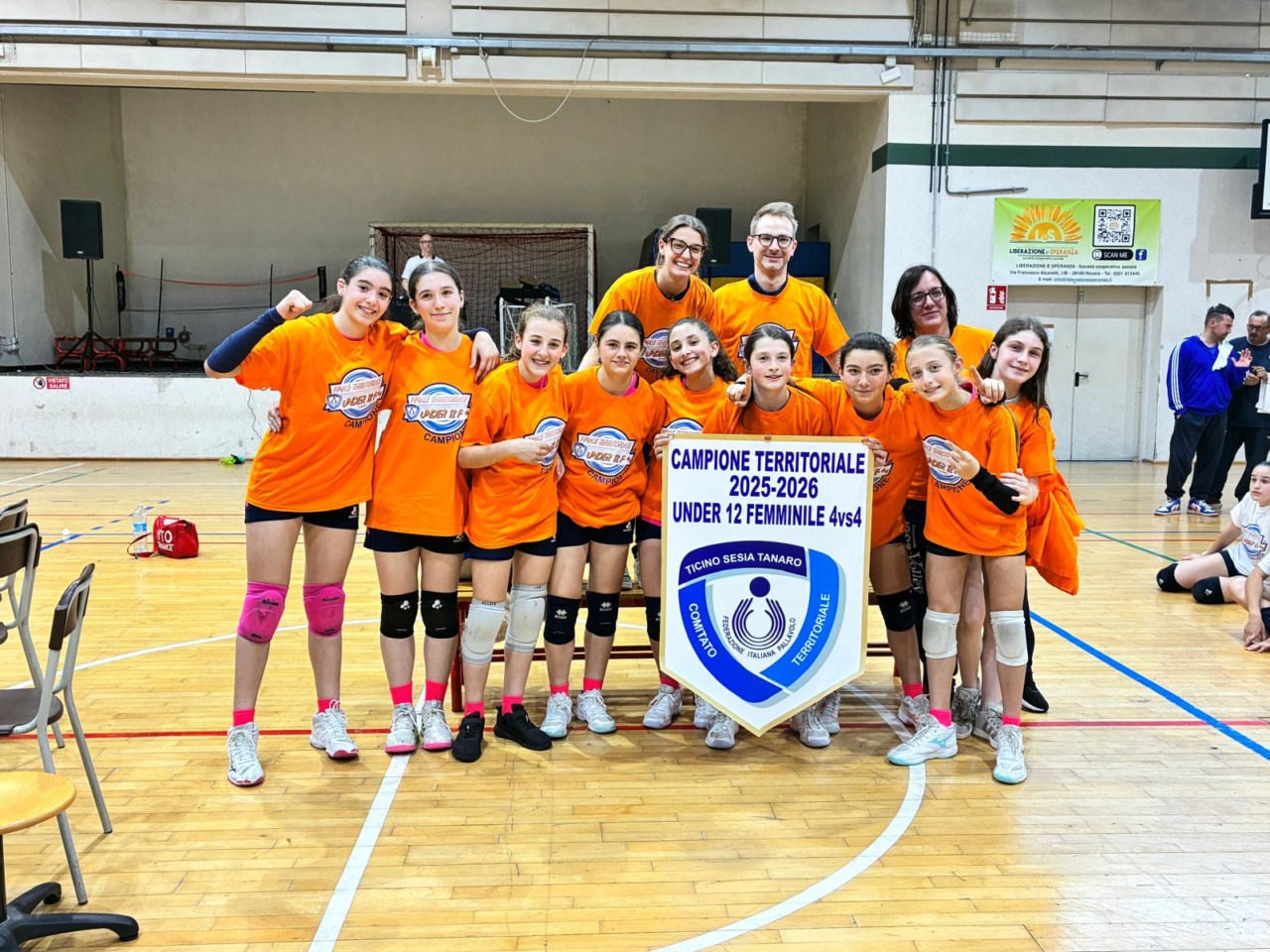 Under 12 4×4, le Igorine dell’Agil Volley sono campionesse territoriali