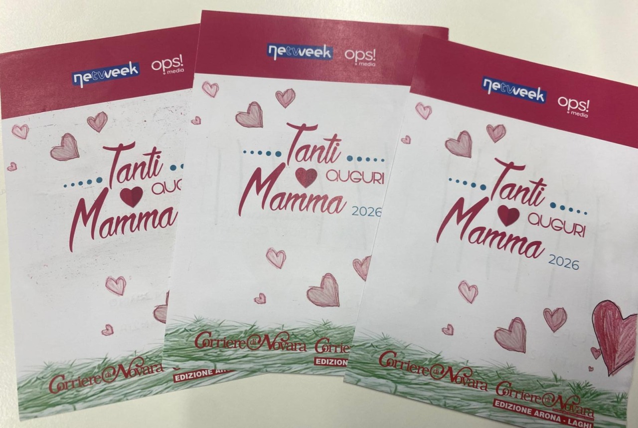 “Tanti auguri mamma”: in edicola il Corriere di Novara con i disegni dei più piccoli