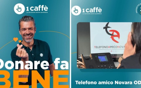 Luca Argentero “testimonial” di Telefono Amico Novara per una raccolta fondi solidale