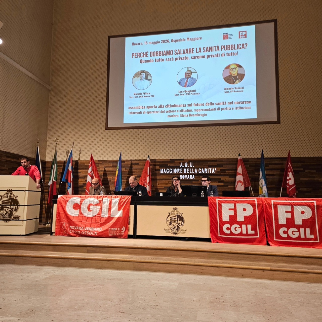 Al “Maggiore” mancano circa 100 infermieri: l’allarme lanciato durante l’assemblea sulla sanità pubblica