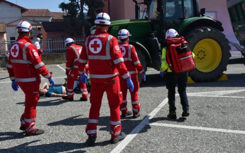 La Croce Rossa novarese tra inaugurazioni, esercitazioni e attività di prevenzione
